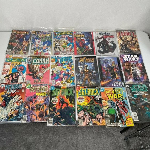 Comic Book Graphic Novel Lot Marvel X-Men Day After DC Sonic Spiderman Star Wars - Picture 2 of 11